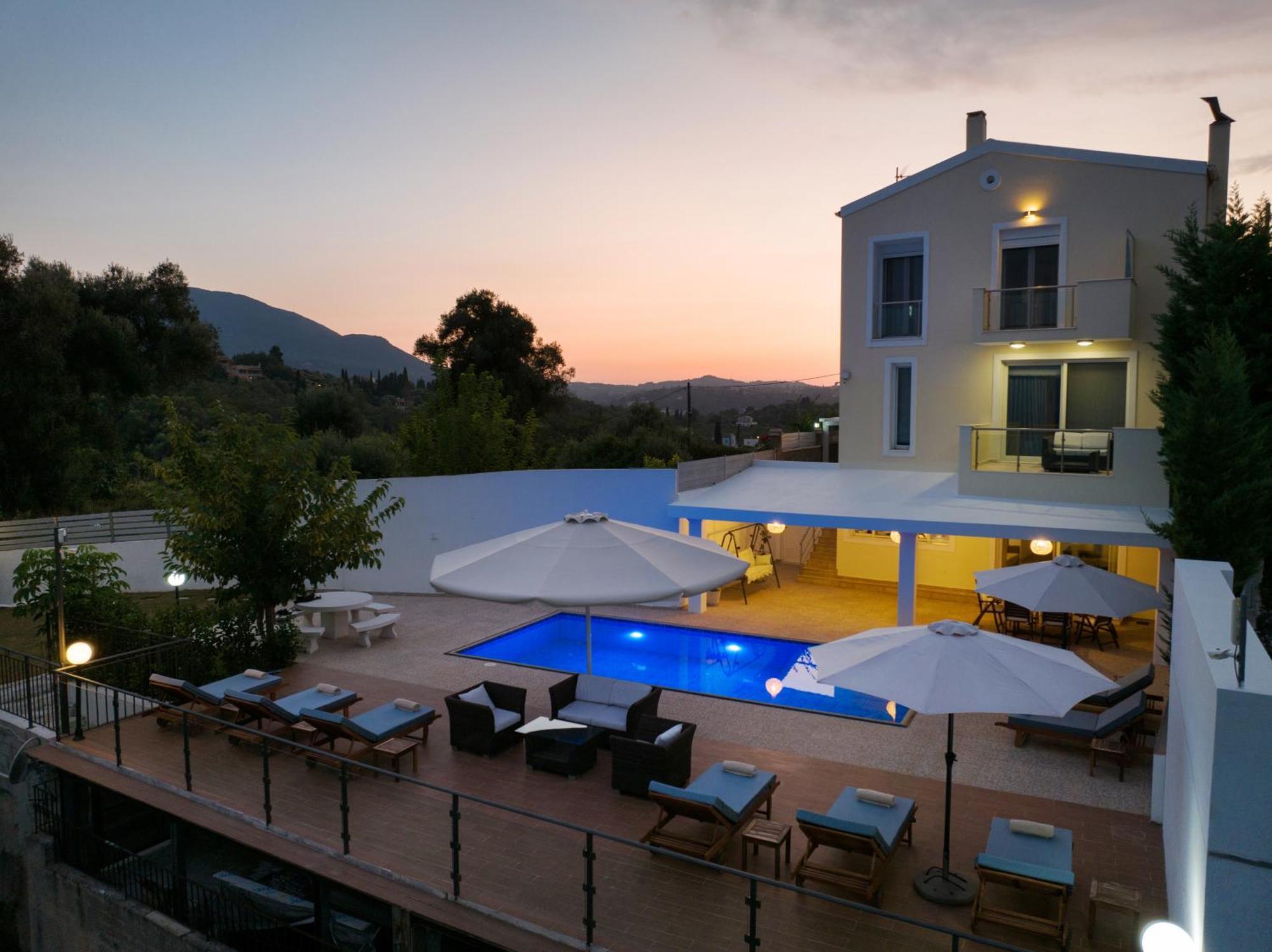 Luxury Villa Alexandros Corfu Perama  Luaran gambar
